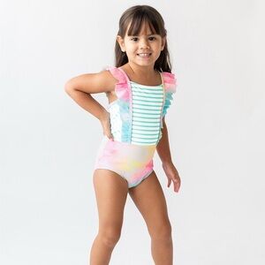 Ruffle Butts Pinafore One Piece Swimsuit